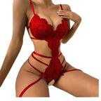 Couleur Unie Soutien-gorge Sans Fil Sexy Transparent Lingerie Sexy